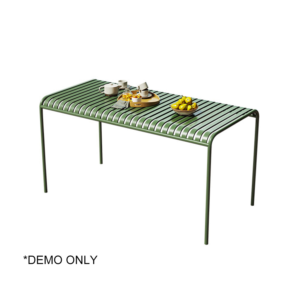 SOLARA Outdoor Iron Table/Bench/Chair/Sofa/Bar Stool - Green