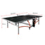 DOUBLE FISH 353 22mm Black Foldable Solo Play Indoor Table Tennis/Ping Pong Table - Bats Ball Net ITTF Approve