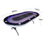 VERSA PK018 7 MDF LED Light Foldable Poker Table 10 Players Gaming Game Room